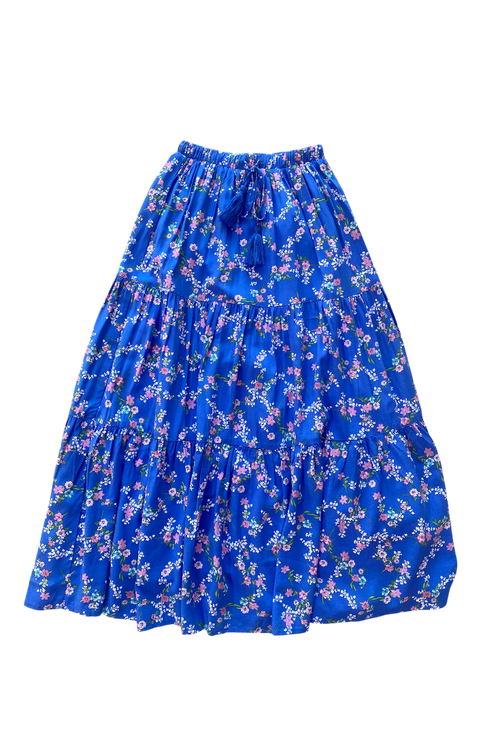 Tween Esme Skirt in Floral Cascade by Katie J NYC