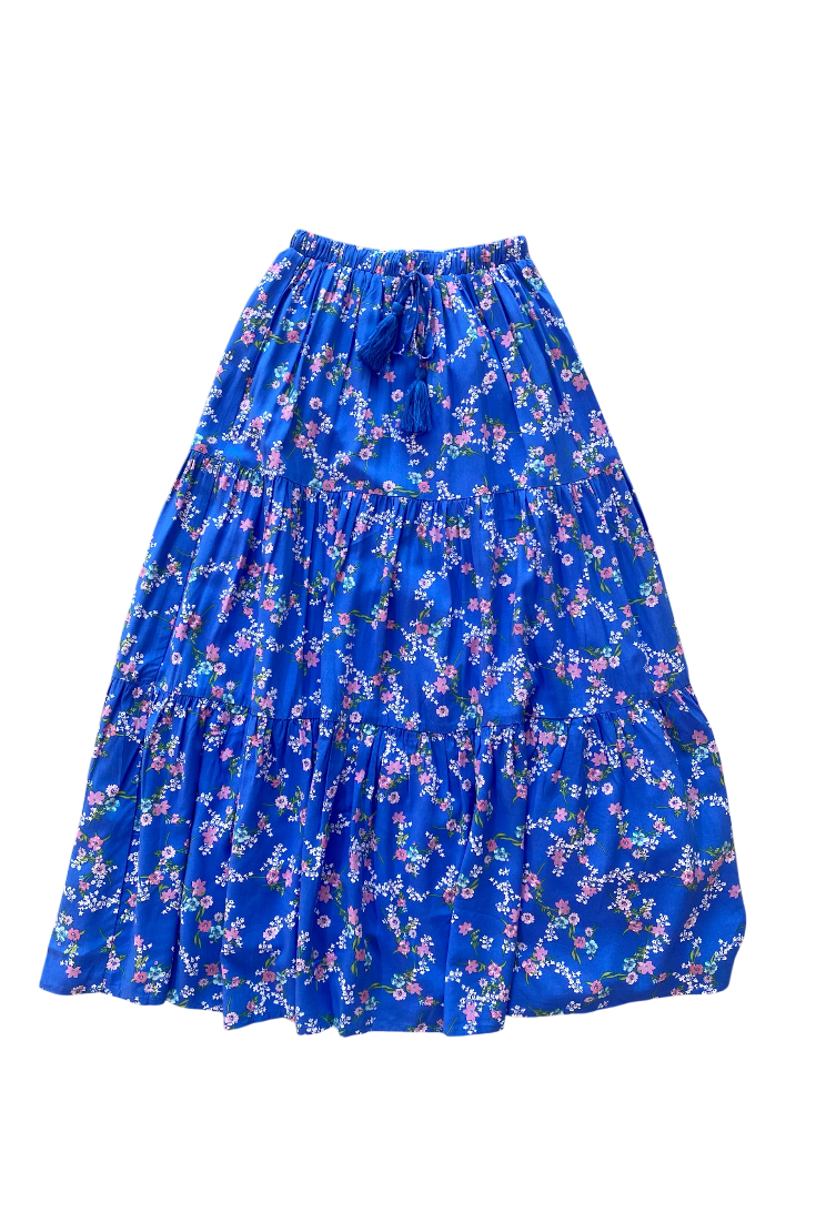 Tween Esme Skirt in Floral Cascade by Katie J NYC