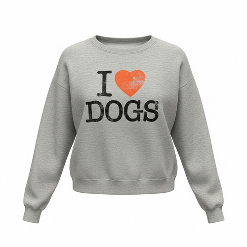 I Heart Dogs Sweatshirt