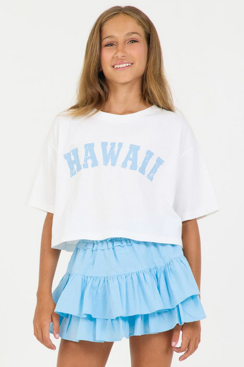 Hawaii Semi-Cropped Tee by Vintage Havana