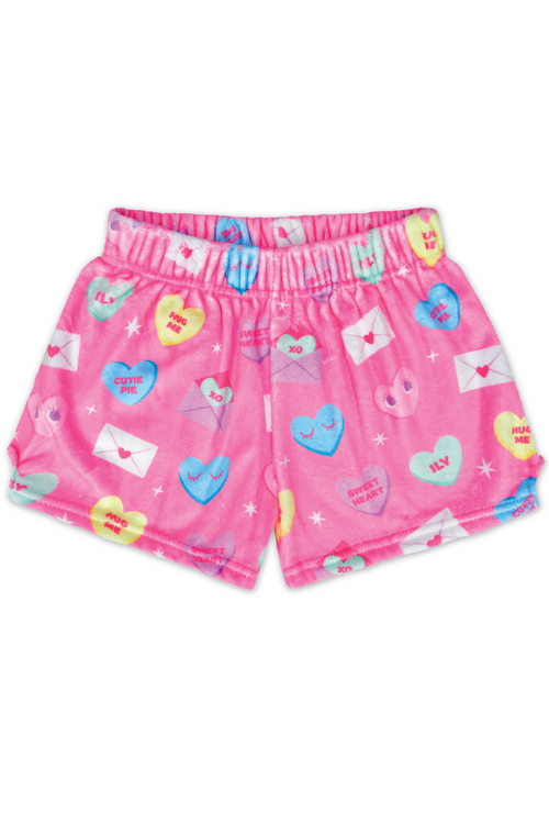 Love Notes Plush Shorts by iScream