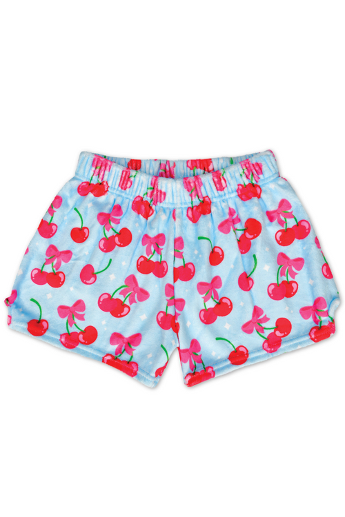 Cheerful Cherries Plush Shorts by iScream