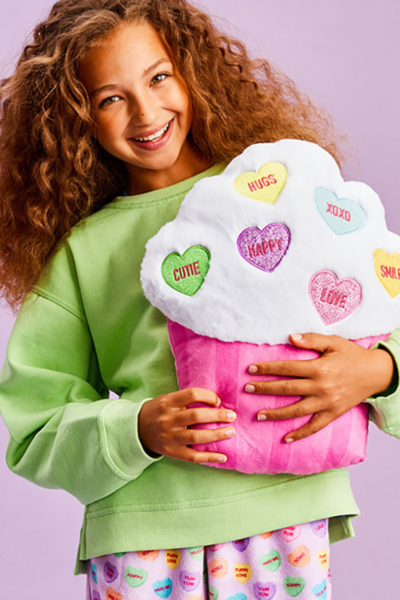 Sweet Talk Plush Pillow