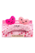 Pink Heart Plush Get Ready Headband