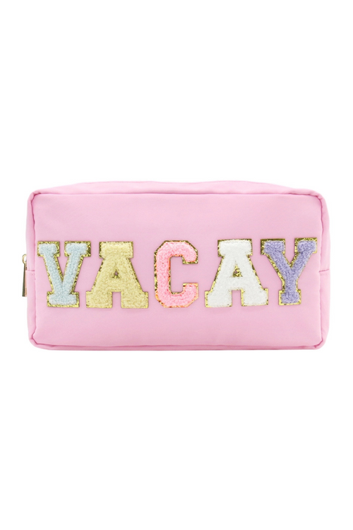 VACAY Varsity Letter Bag