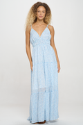 Santorini Sky Maxi Dress