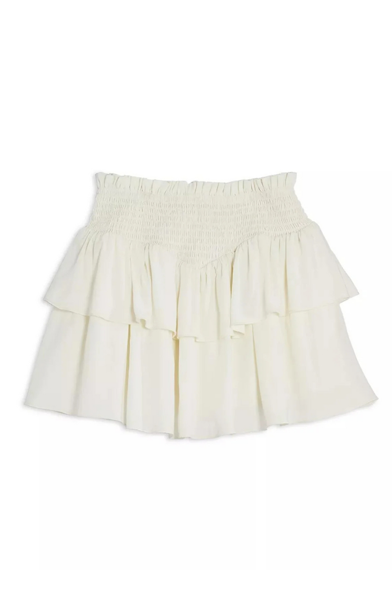 Juniors Brooke Skirt in White by Katie J NYC