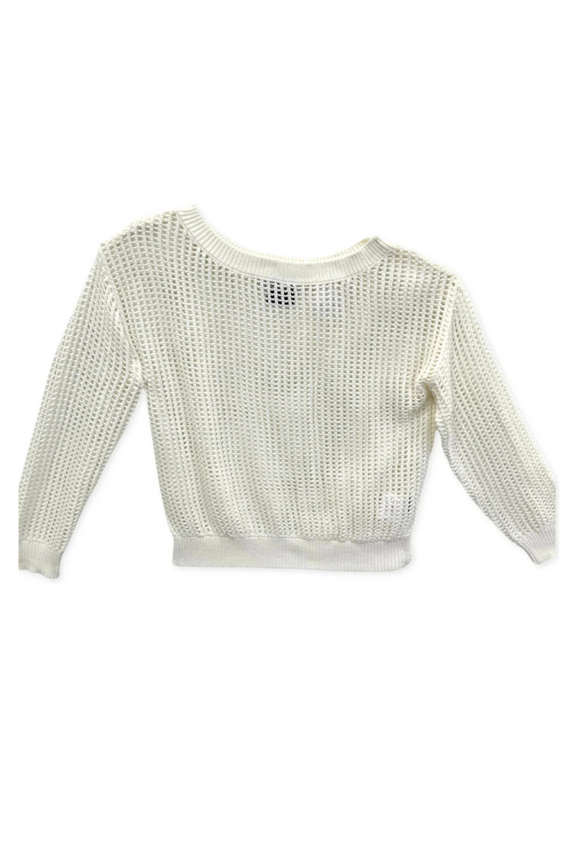 Juniors Finley Sweater Top by Kaite J NYC