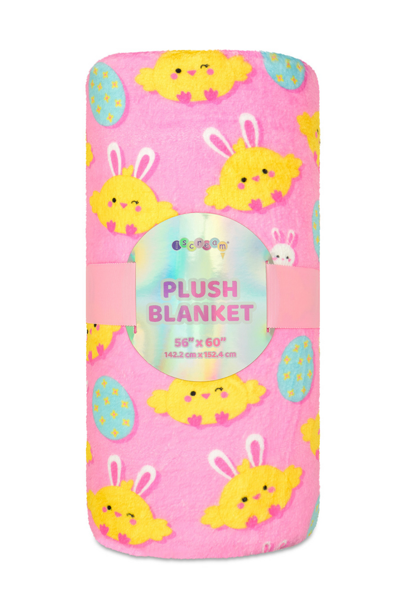 Hoppy Chicks Plush Blanket by iScream