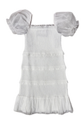 Junior Laila Dress in White by Katie J NYC