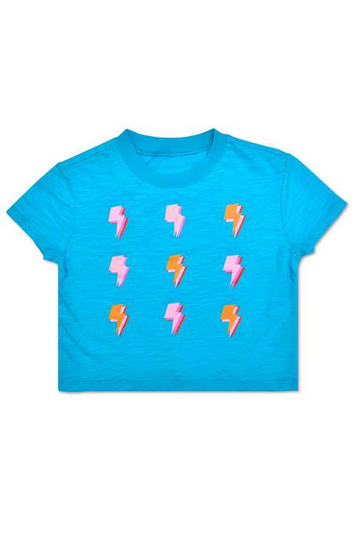 Lightning Boxy Tee by iScream