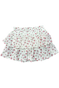 Cherry Pink Floral Skort by Design History