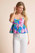 Technicolor Baby Doll Tank by Sadie & Sage