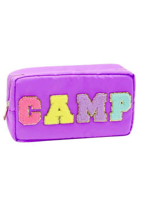 CAMP Varsity Letter Cosmetic Bag