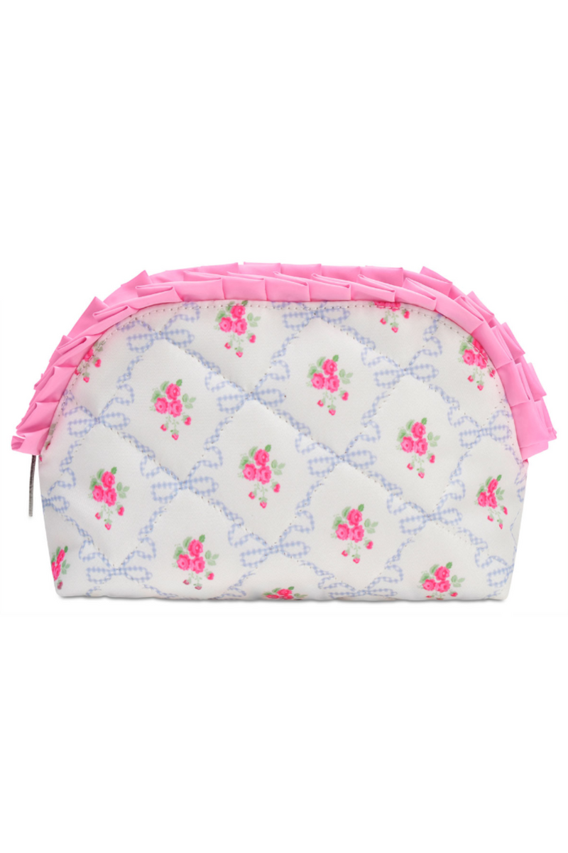 Ditsy Oval Cosmetic Bag