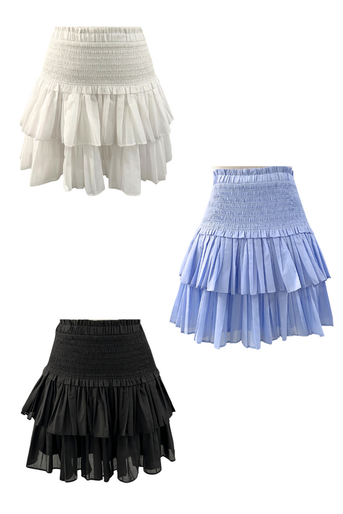 Liana Smocked Skirt by RESET