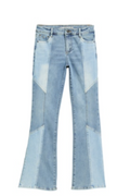 Tractr Girls X Panel Flare Jeans