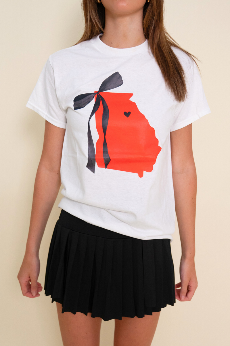 Coquette Bow Georgia Graphic Tee
