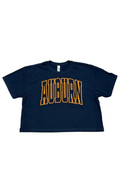 AUBURN Next Level Crop Tee