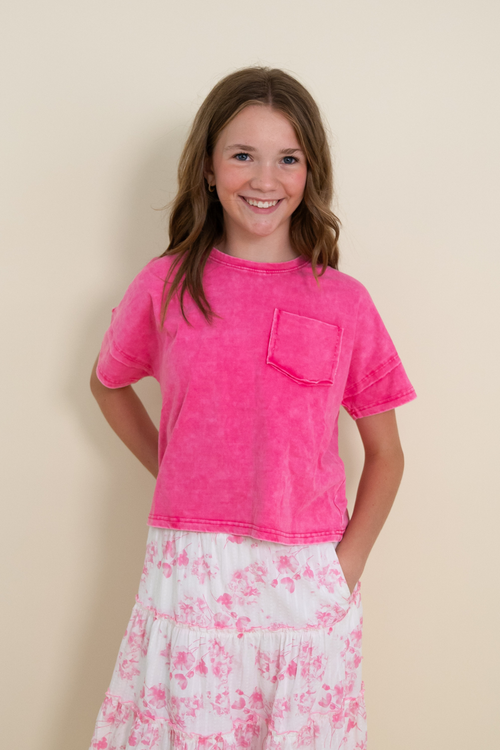Sammi Raw Edge T-Shirt