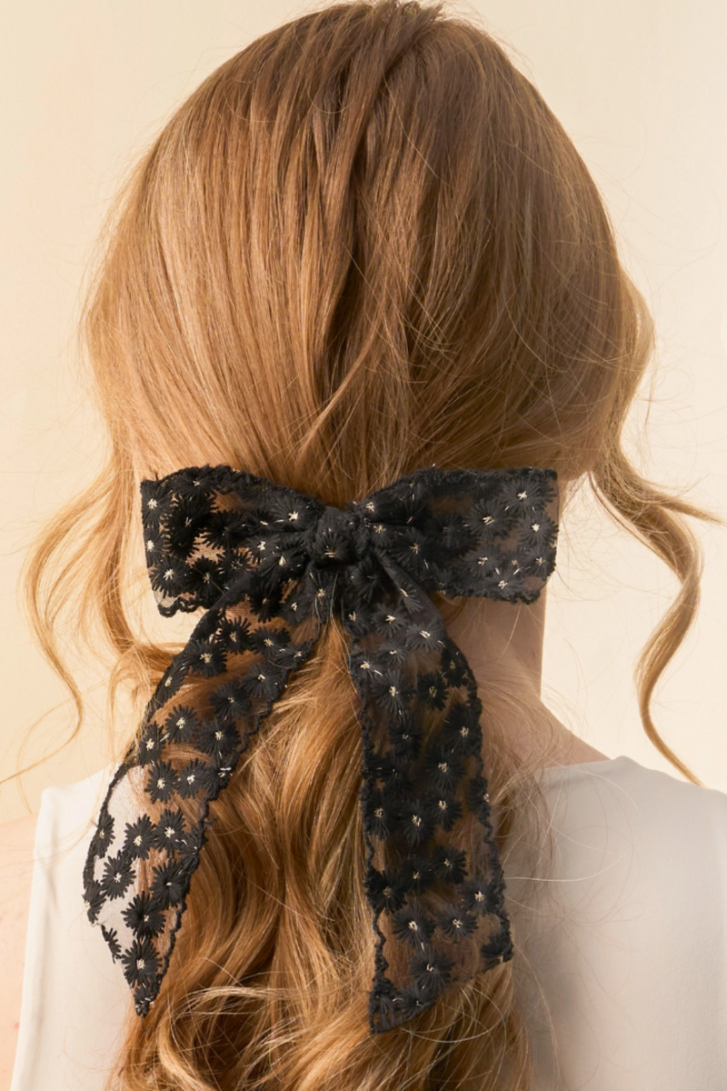 Ditzy Daisies Hair Bow