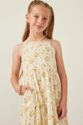 Evelyn Lace Detail Strappy Back Dress
