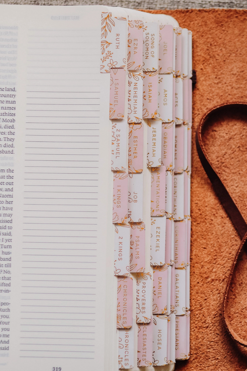 Gold Foil Bible Tabs