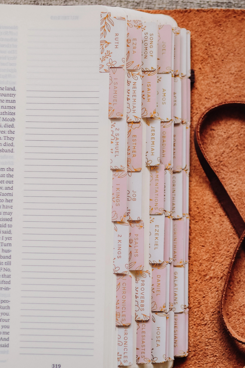 Gold Foil Bible Tabs