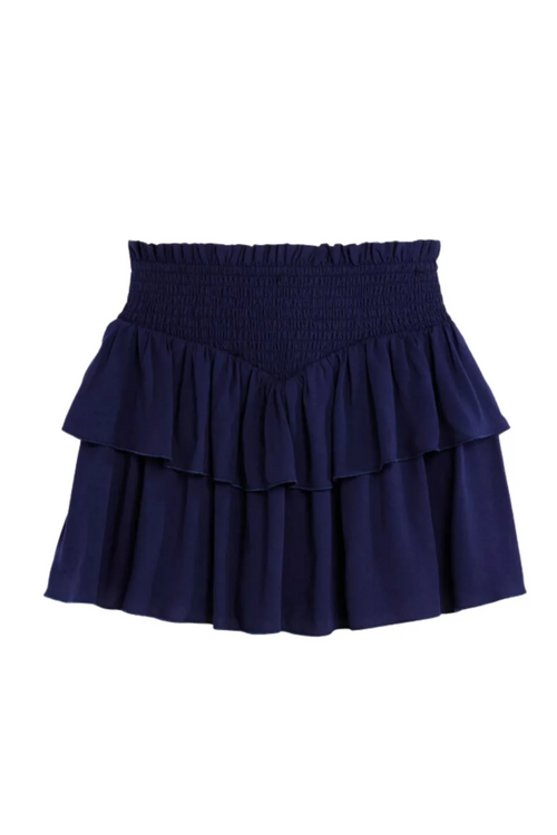 Juniors Katie J Brooke Skirt in Evening Blue