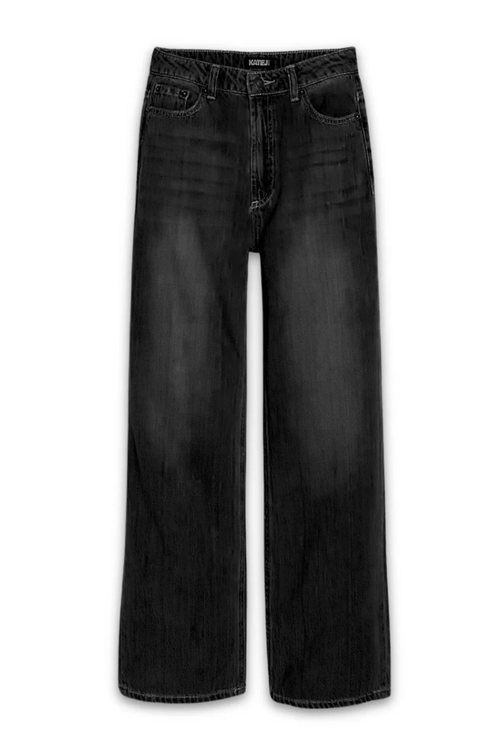 Girls Brooklyn Denim in Vintage Black by Katie J