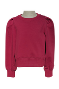 Jane Long Sleeve Puff Sweatshirt by PLEAT