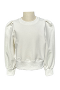 Jane Long Sleeve Puff Sweatshirt by PLEAT