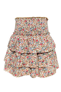 Sally Skirt in Jewel Floral by PLEAT