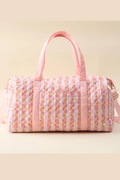On-The-Go Quilted Weekender Bag-Petal Parade Pink