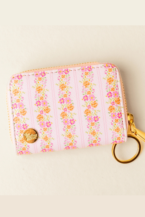 Zip Around Wallet-Petal Parade Pink