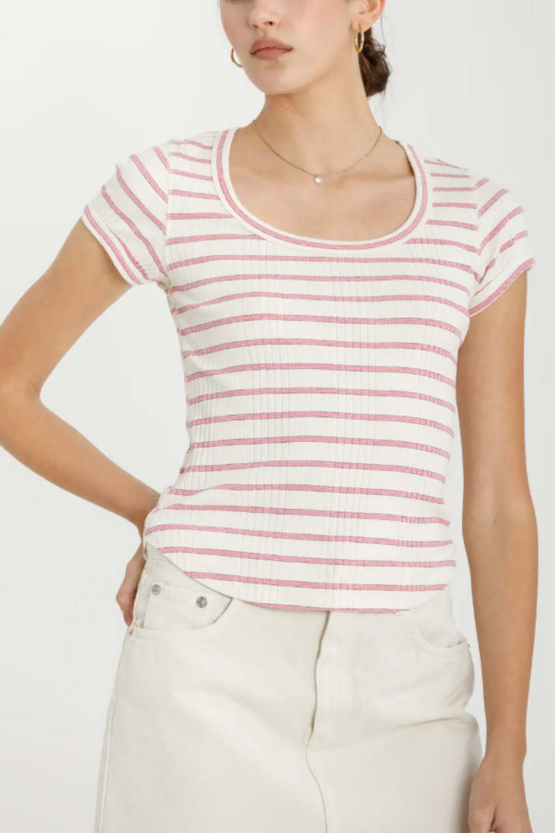 Hillary Ribbed Top