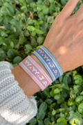 WWJD Embroidered Bracelet