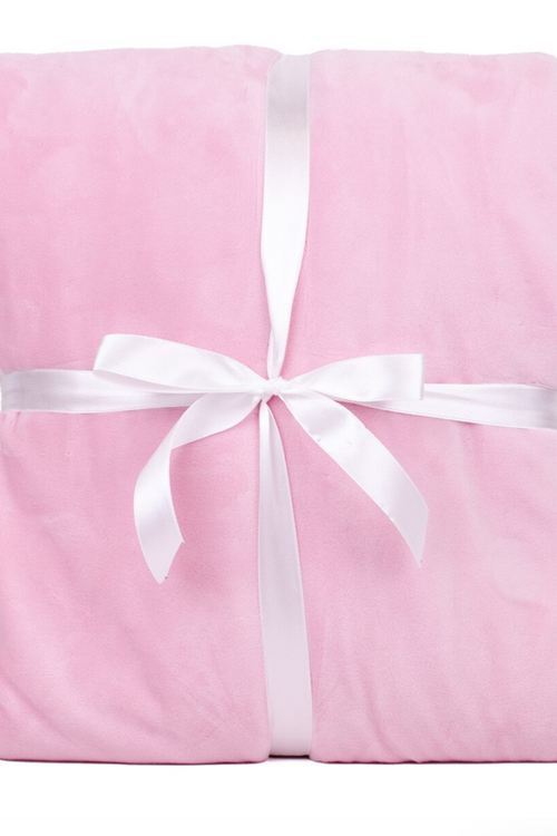Harbin Throw in Light Pink