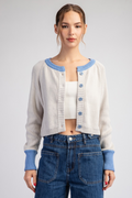 Color Block Cutie Cardigan