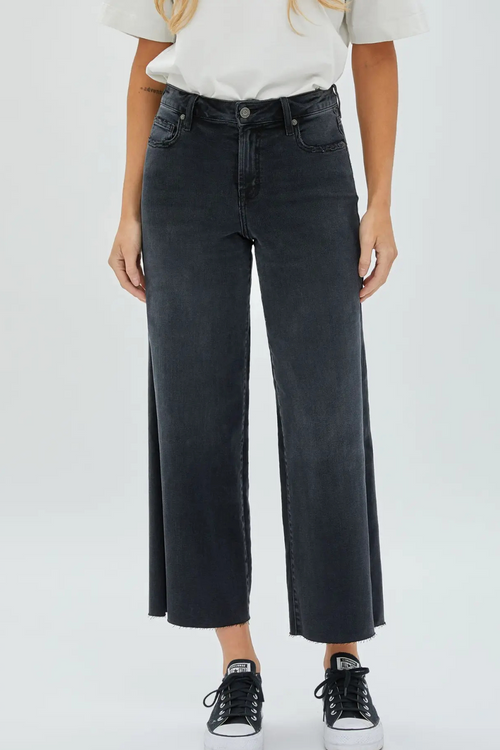 Nori Black Wide Leg by HIDDEN