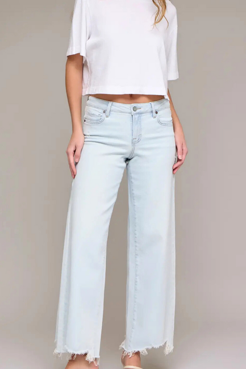 Nori Super Light Wash Wide Leg