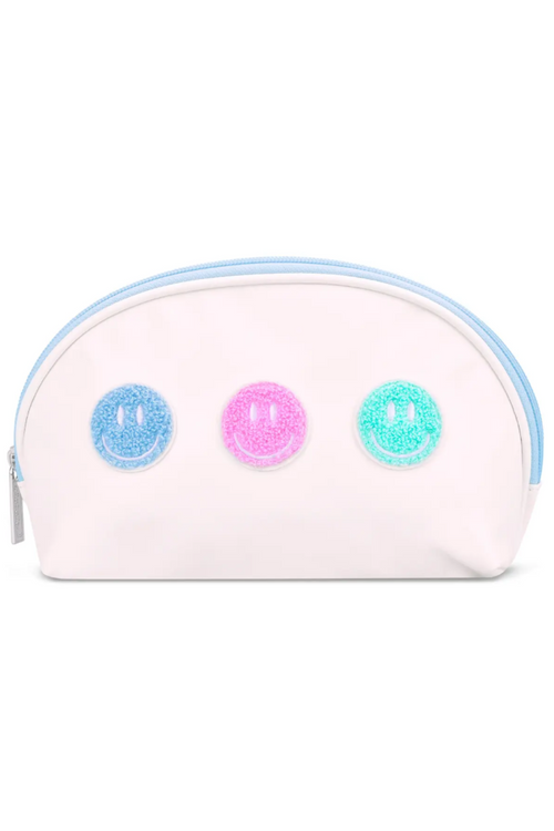 Made You Smile Oval Cosmetic Bag