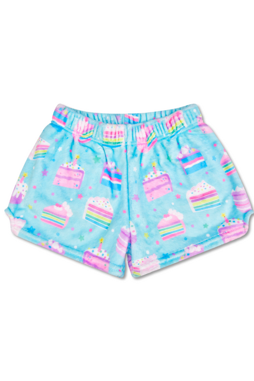 Piece Of Cake Plush Shorts by iScream