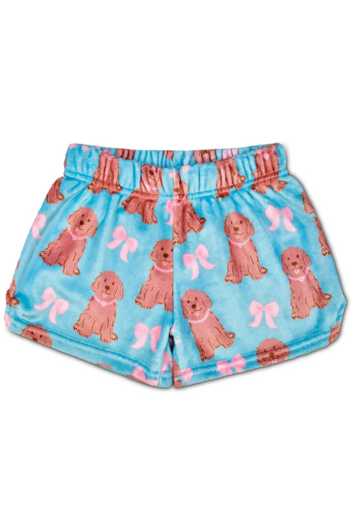 Pretty Pups Plush Shorts by iScream