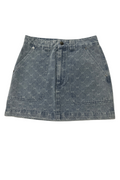 Bow Pattern Mini Skirt