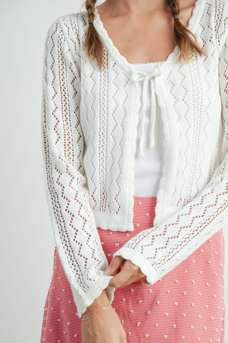 Teresa Tie Front Cardigan