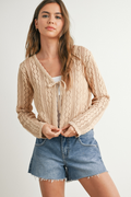 Teresa Tie Front Cardigan