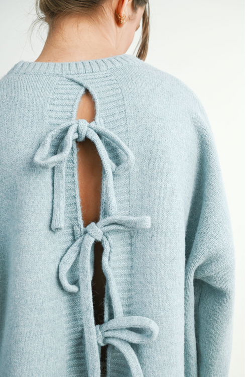 Livvy Tie Back Sweater