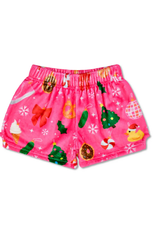 Ornament Plush Shorts by iScream