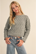 Amy Pointelle Sweater
